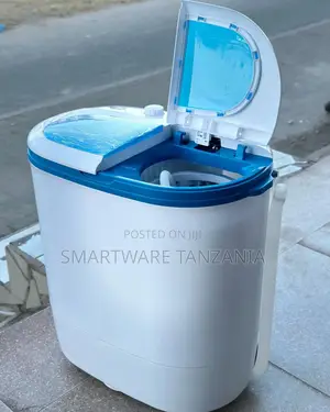 Portable Twin Tub Washing Machine, Ideal For Home, Hostels