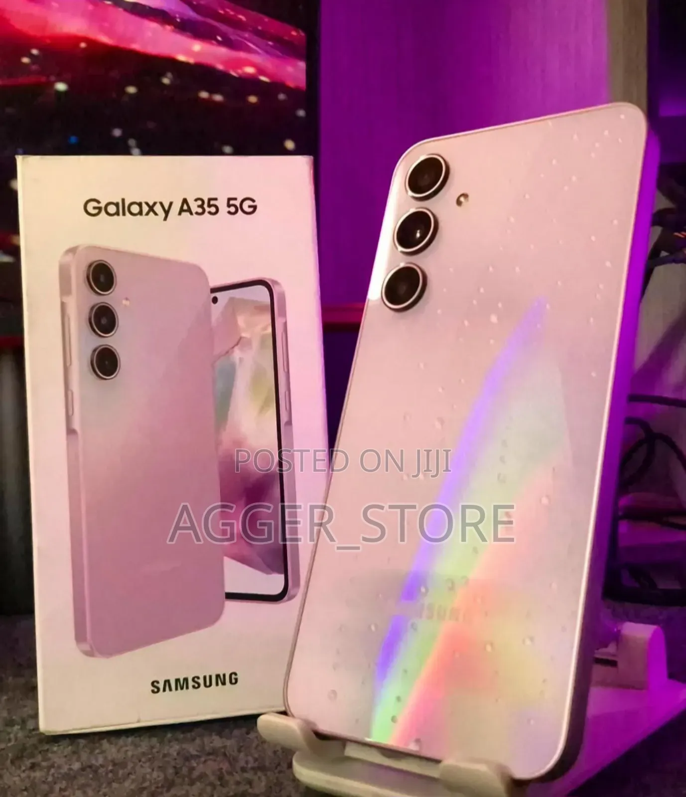 New Samsung Galaxy A35 128 GB Pink