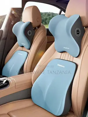 Backrest Lumbar Support Cushion With Car Neck Rest Pillow