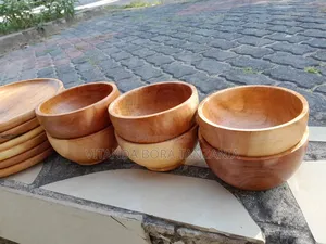 Sahani Na Bakuli Za Mbao