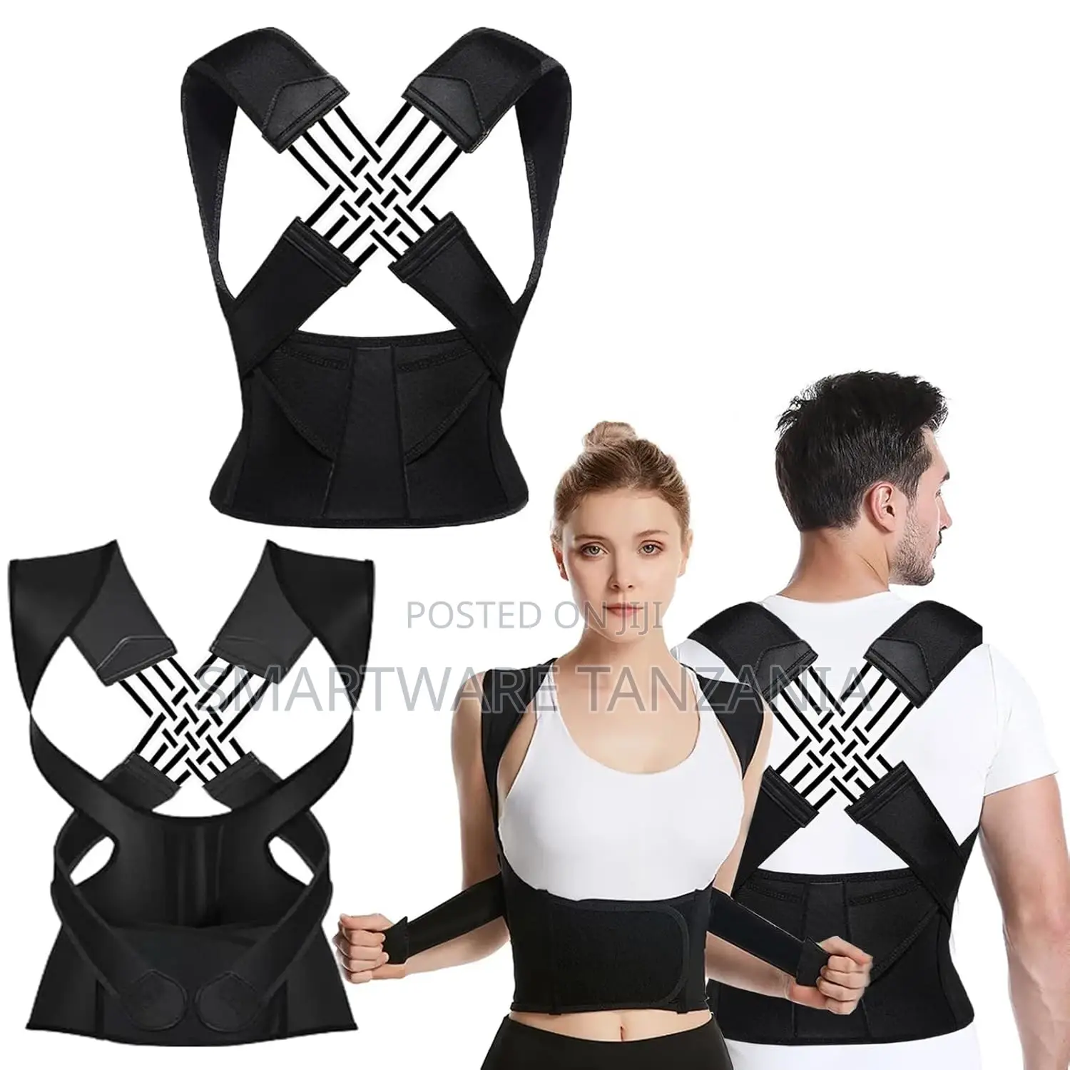 Back Brace Pads For Men And Women Breathable Back Brace Pads