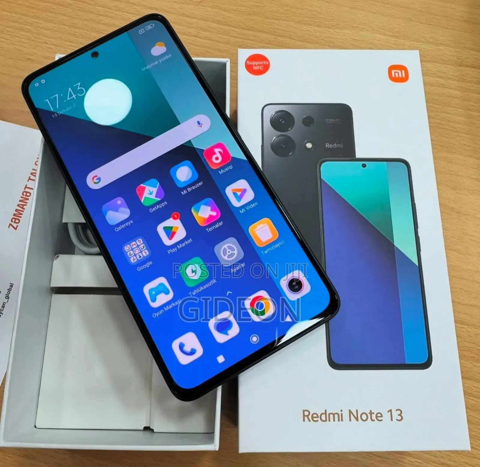 New Xiaomi Redmi Note 13 256 GB Blue