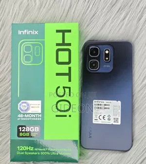 New Infinix Hot 50i 128 GB Blue