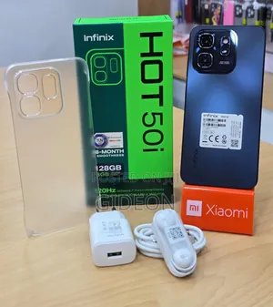 New Infinix Hot 50i 128 GB Blue