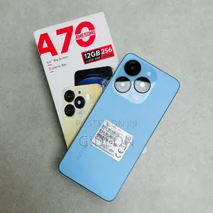 New Itel A70 128 GB Blue