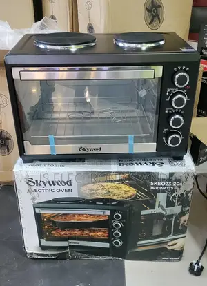 Electric Oven SKY WOOD 40L With Two Hot Plate Original