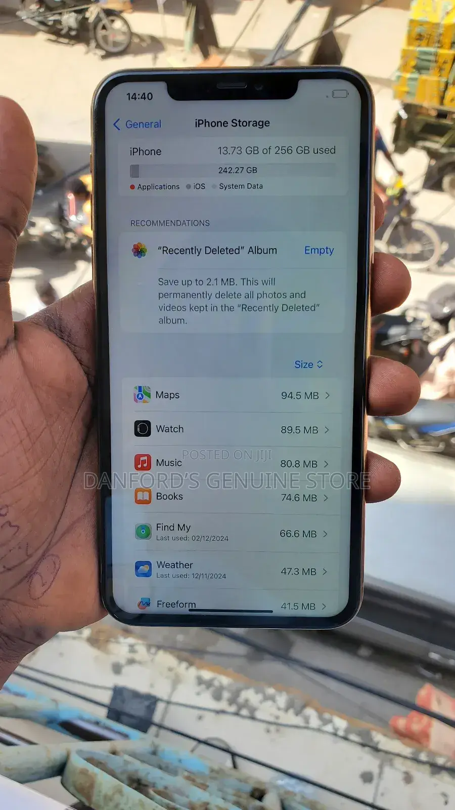 Apple iPhone 11 Pro Max 256 GB Gold