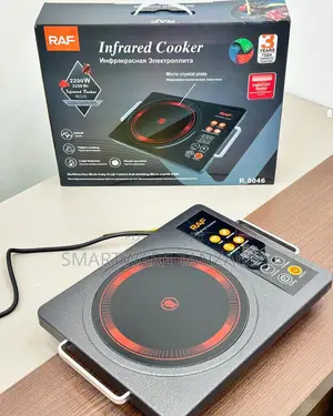 2200W Induction Countertop Burner Pattern Panel With Handle