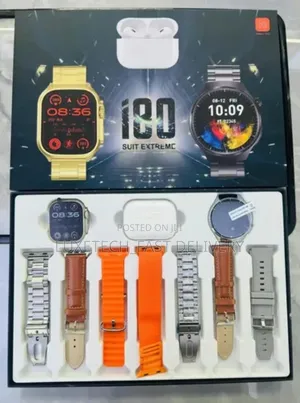 I80 Suit Extreme 2 Smartwatch With Wireless Earphones