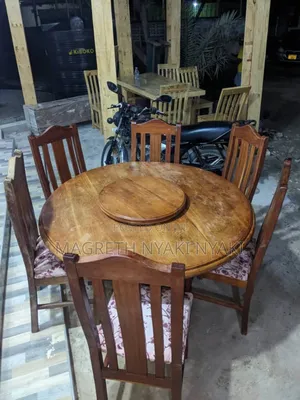 Dinning Table Ya Kisasa Viti 6
