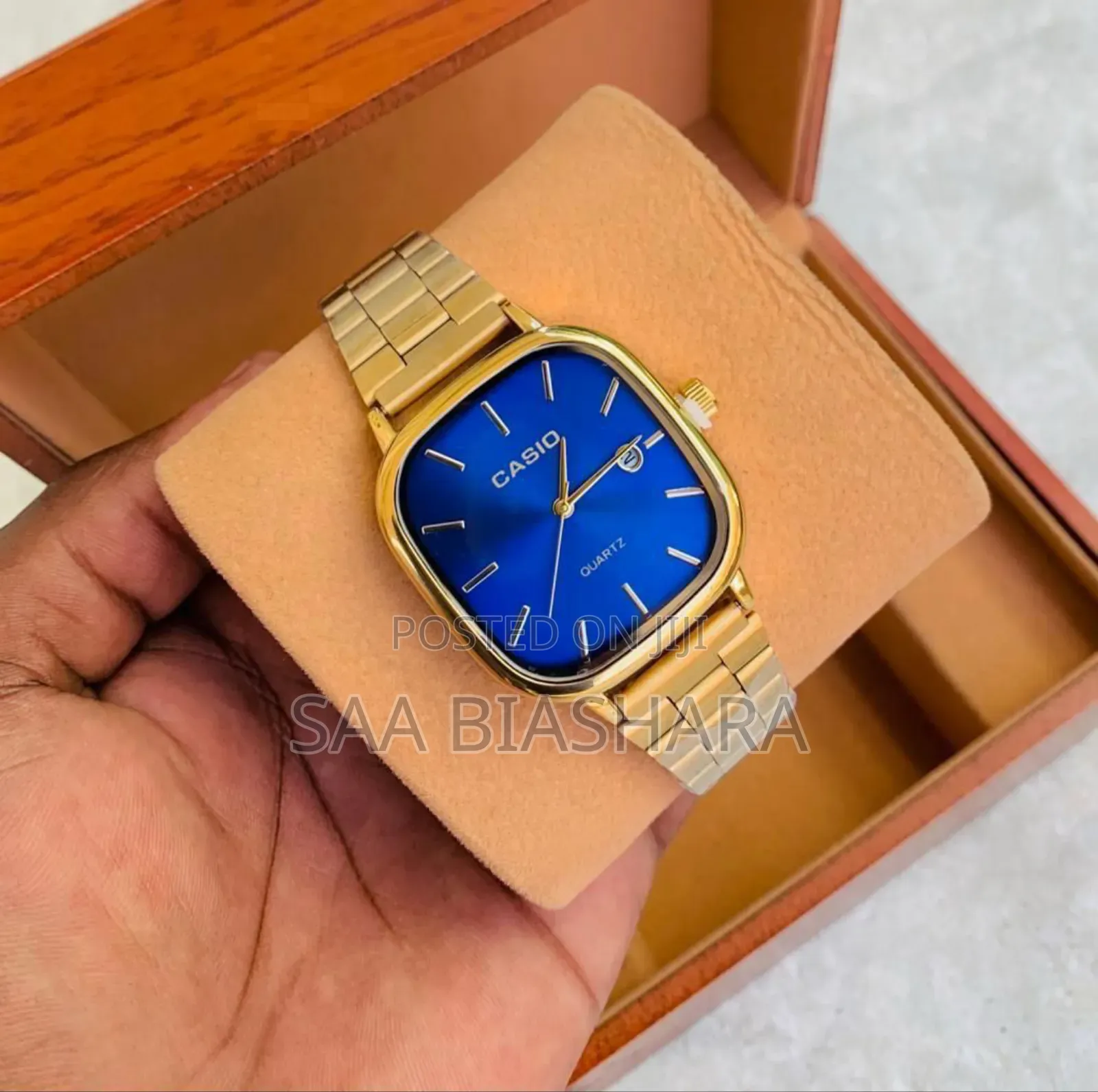 Casio Gold Blue