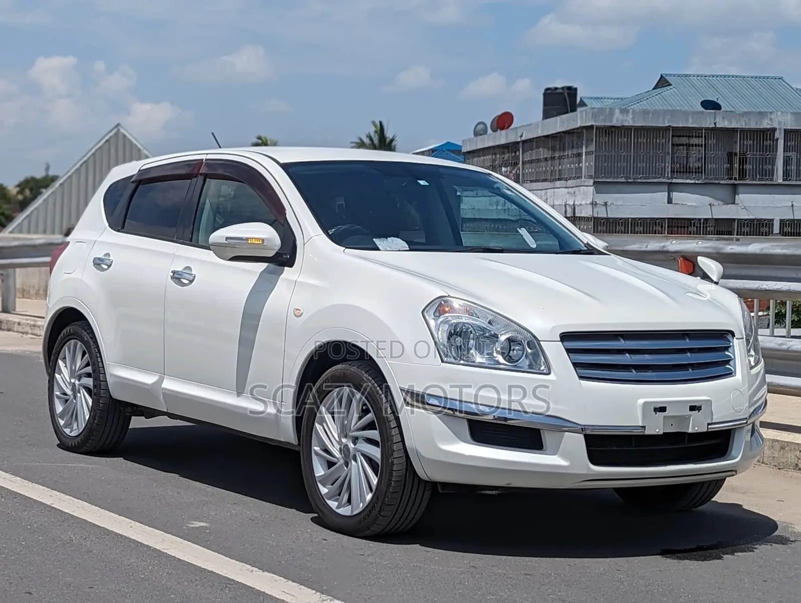 Nissan Dualis 2008 Off white