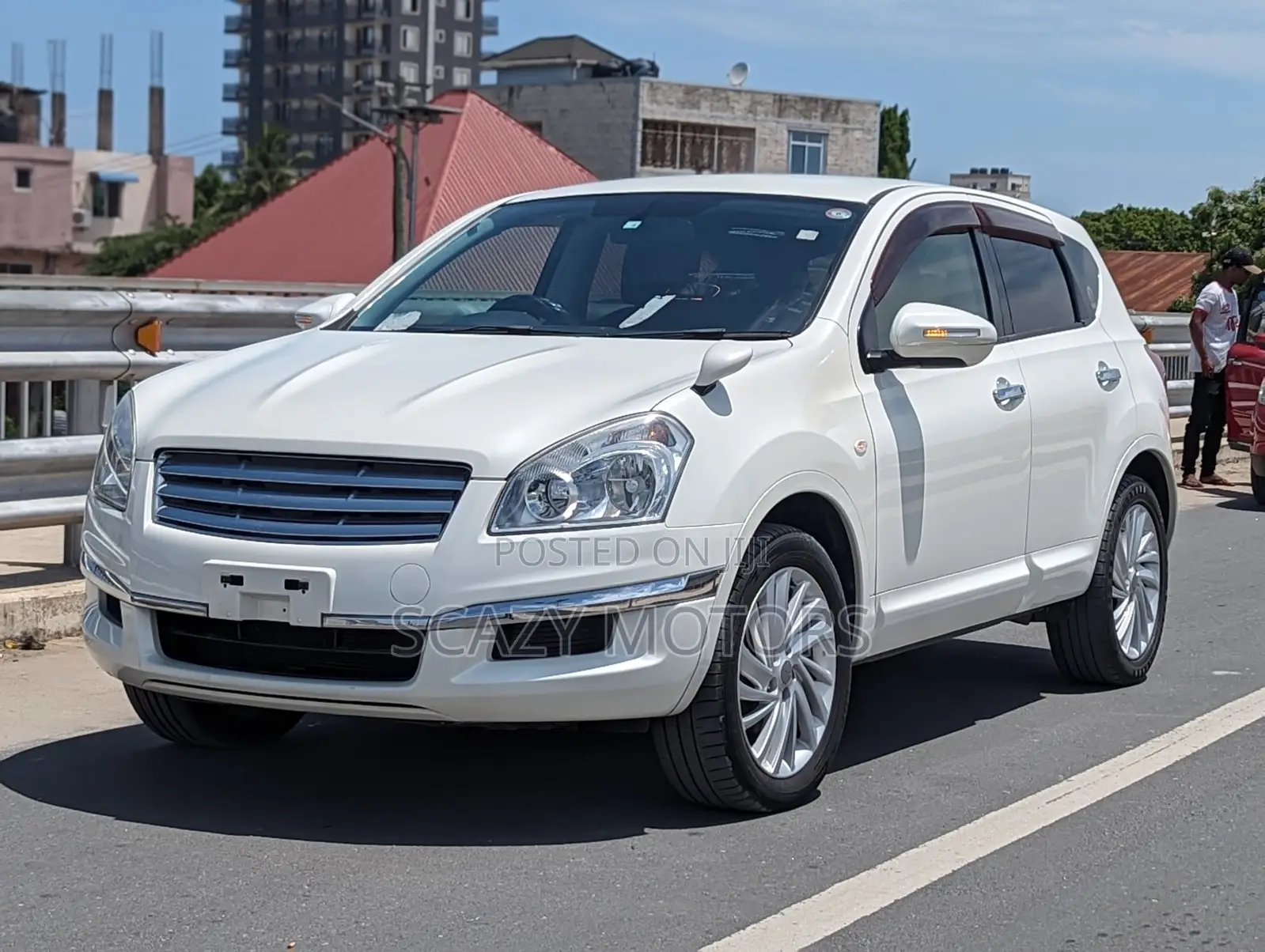 Nissan Dualis 2008 Off white