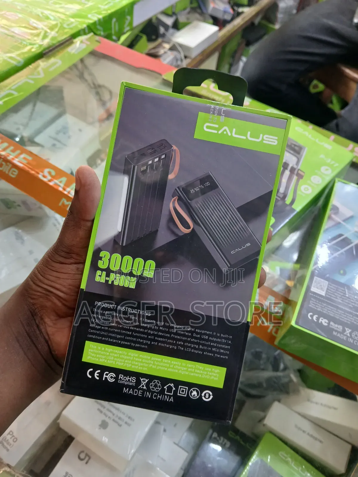 Calus Ca-P300m Powerbank Original 30000mah