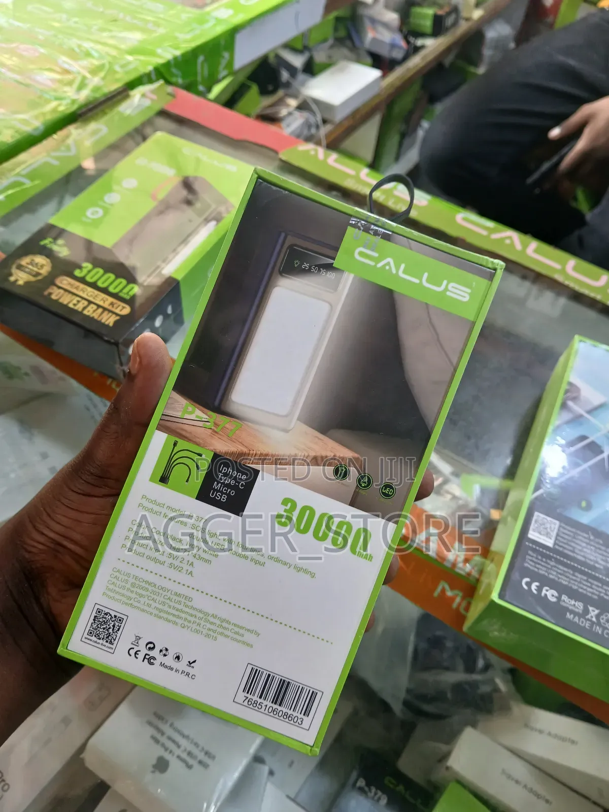 Calus P-377 Powerbank 30000mah