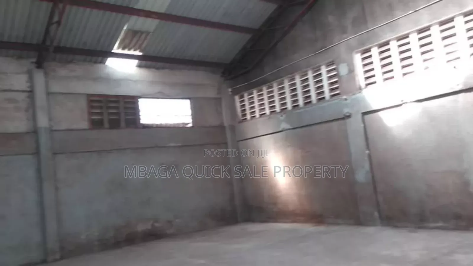 Godown Area SQM SIZE 600 for Rent at Mikocheni ITV