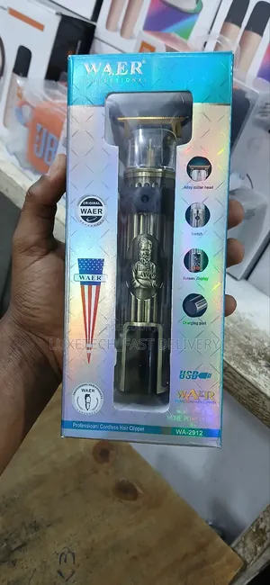 Waer Hair Clipper Trimmer Rechargeable/Mashine Ya Kuchaji