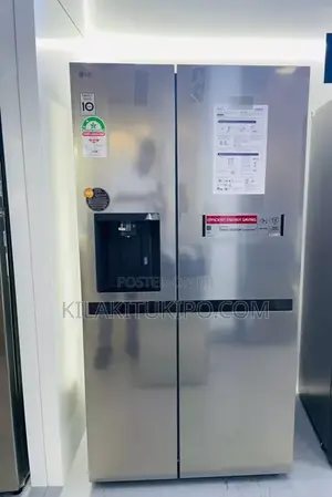 LG Side by Side, 641 Ltr, Water Ice Dispenser, Silver