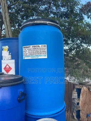 Heavy Duty Plastic Open Head Drum Barrel - 12 Waterbucket