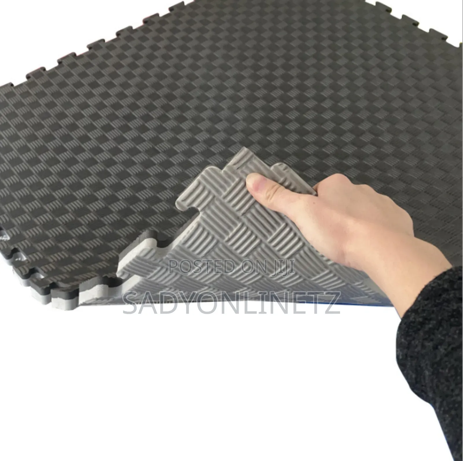 Interlocking Gym Floor Mats 100×100cm