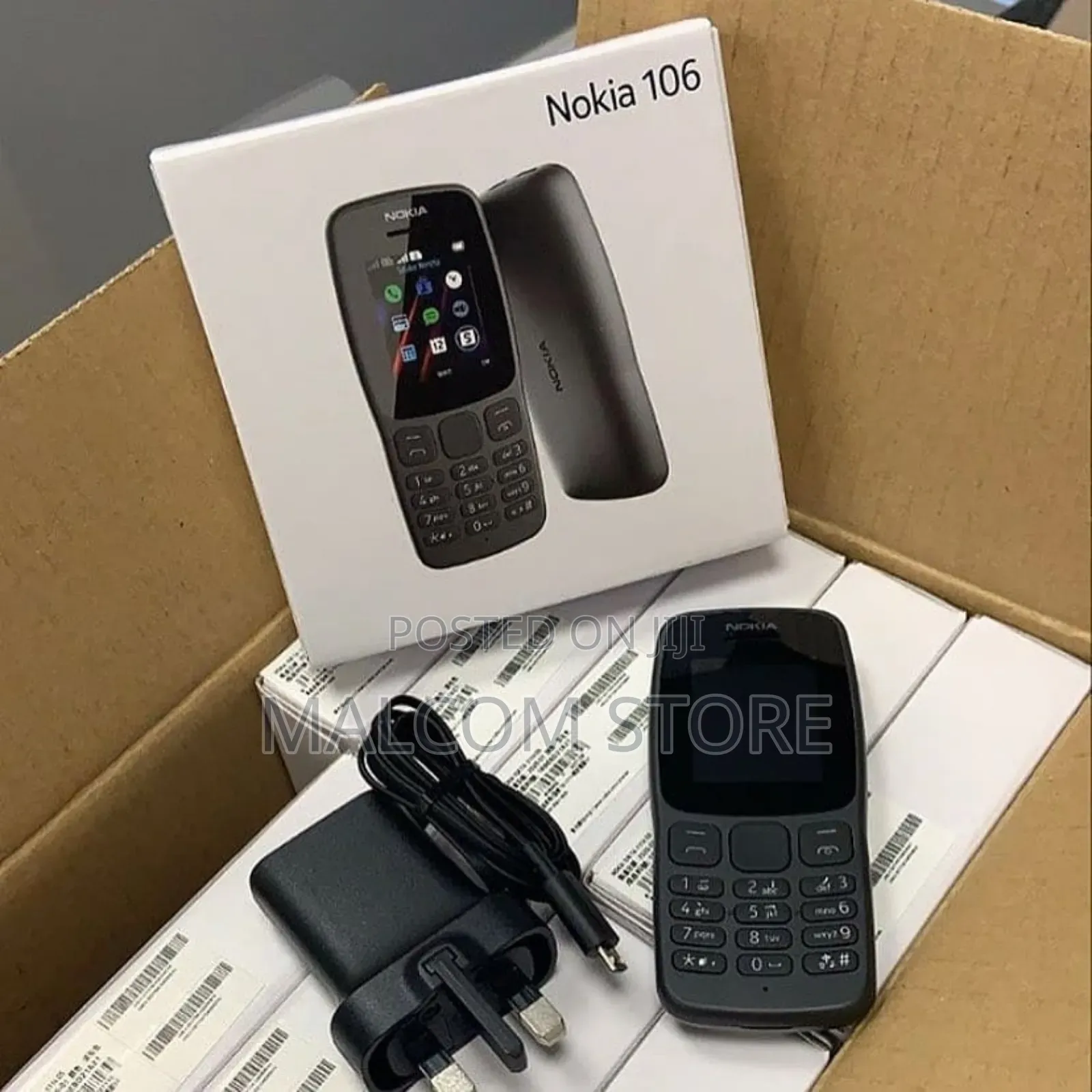 New Nokia 106 Black