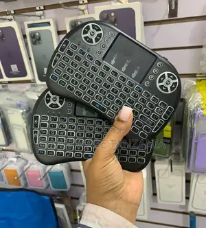 Air Mouse Touchpad Remote Control Backlit For Android TV Box