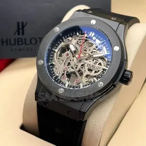 Hublot Automatic Watch Black Kunguru