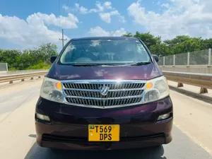 Toyota Alphard 2005 Red
