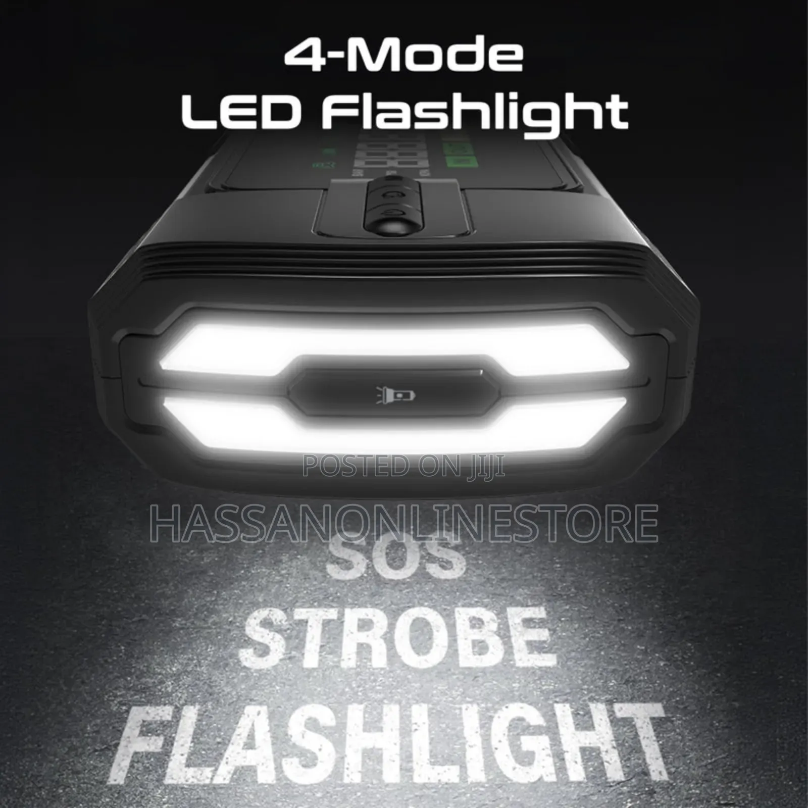 Promate Patrolpack-3 Jump Starter Power Bank Flashlight