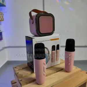 Portable Karaoke Speaker System, Volume Adjustable For Home