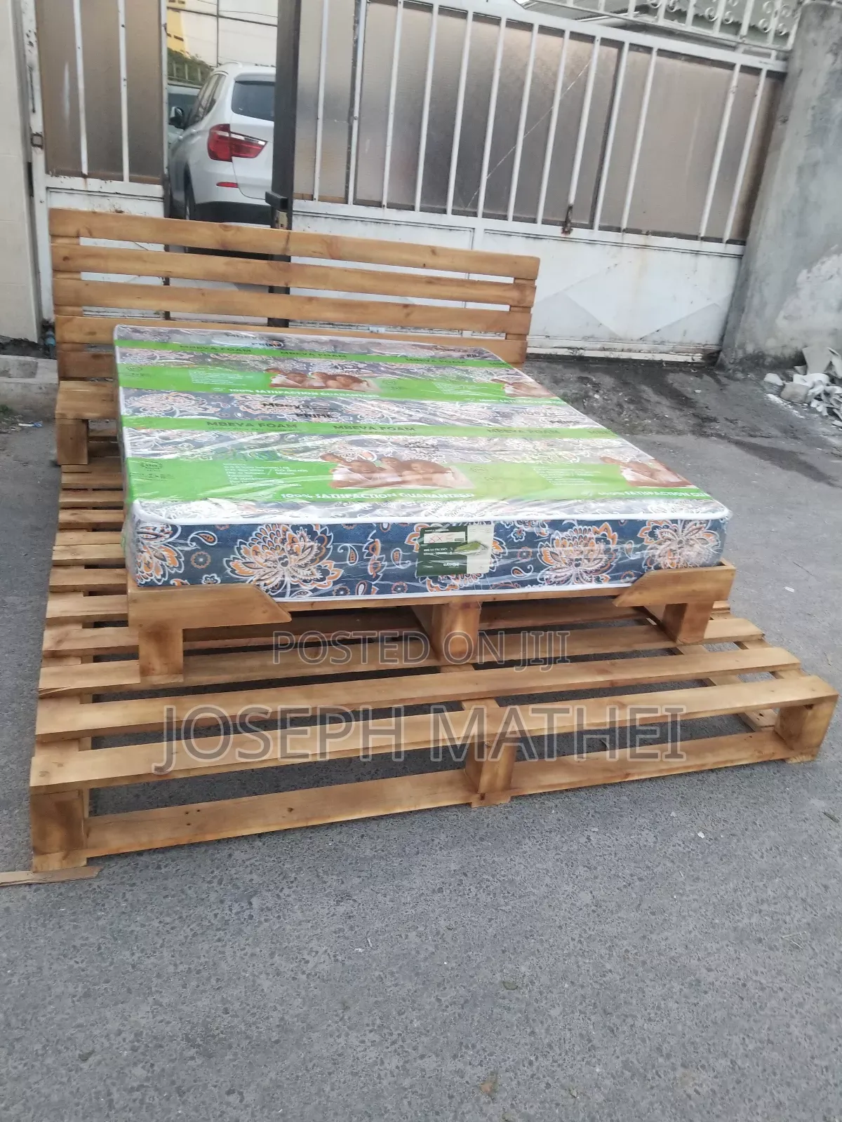 Kitanda Kizuri Cha Pallet 5x6
