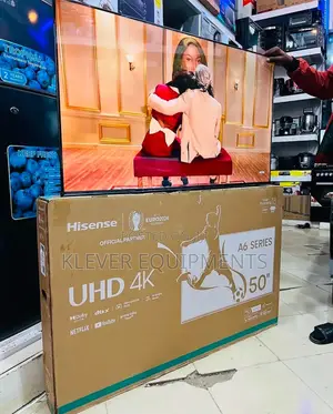 HISENSE 50” Smart TV (Free Bracket, HDMI Cable)