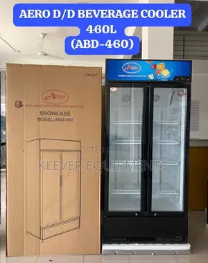 AERO 460L Double Doors Showcase Fridge