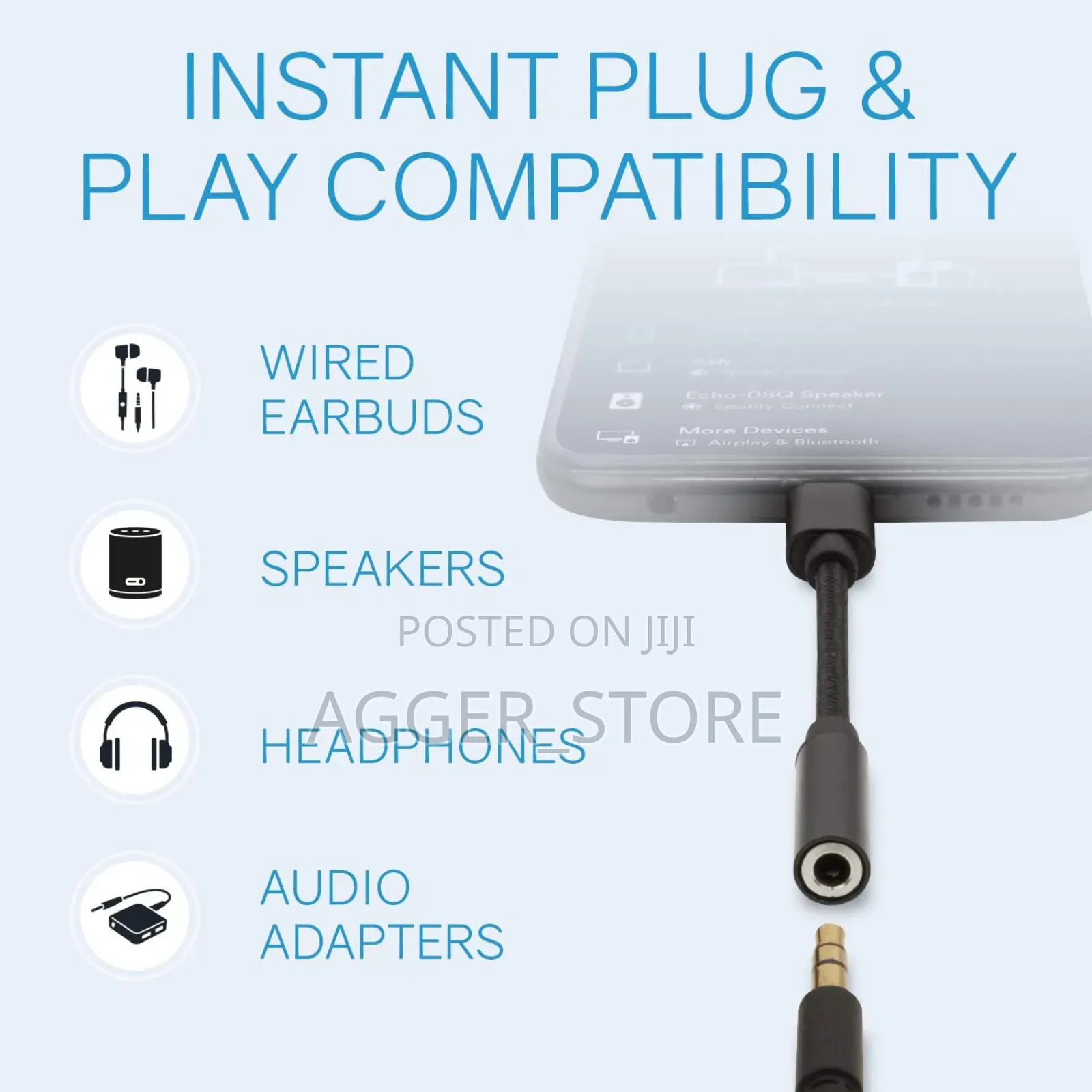 Type C to 3.5 Mm Aux Adapter