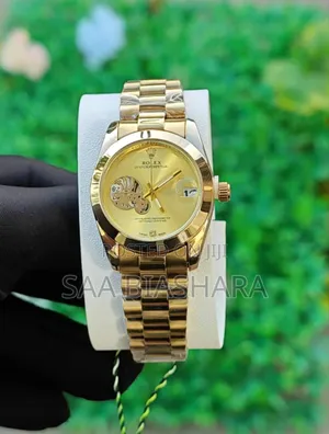Rolex Stainless Steel Gold