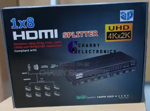 Original 1×8 HDMI Splitter Uhd ×