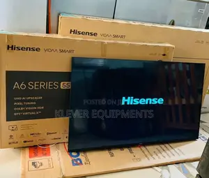 Hisense 55” Smart Tv (Free HDMI Bracket)