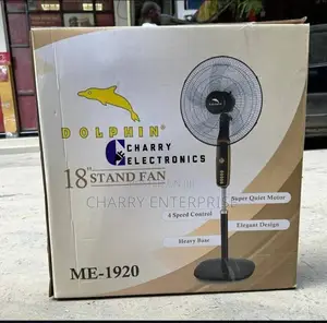 Original Dolphin Stand Fan 18"Me-19204 Speed Control