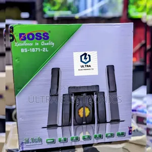 BOSS Powerful Subwoofer With 5 Speakers (5.1 Channel)