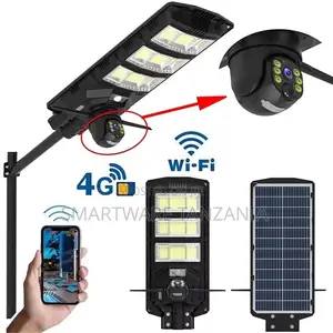 Street Light With Hidden CCTV Camera Outdoor 4G SIM Card