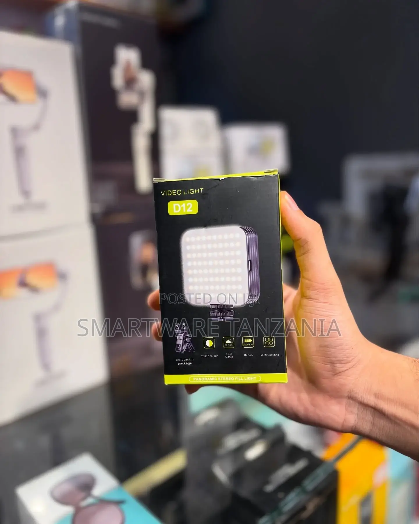 Selfie Light For Phone, 3 Colors Dimmable Led Phone Light