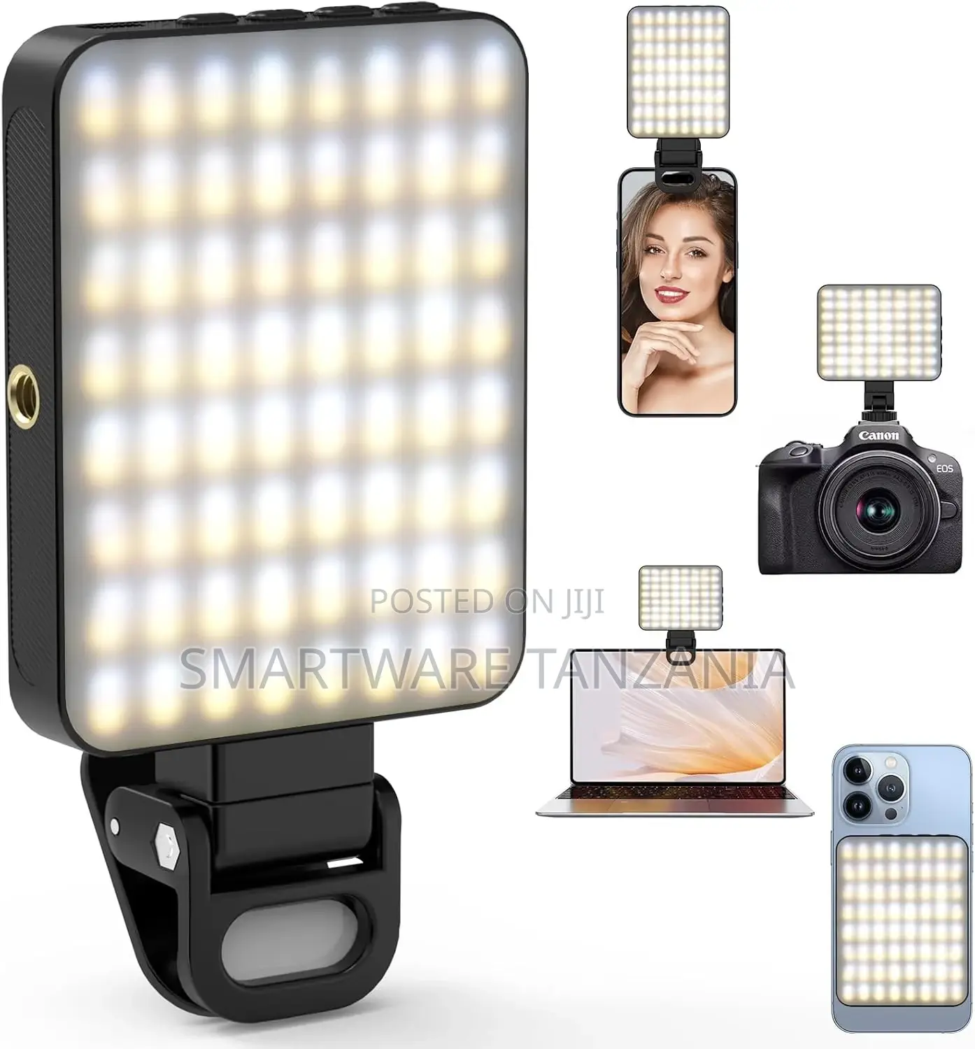 Selfie Light For Phone, 3 Colors Dimmable Led Phone Light