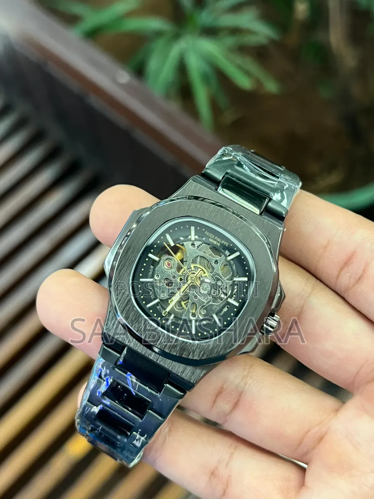 Pattek Phillipe Automatic Watch Black