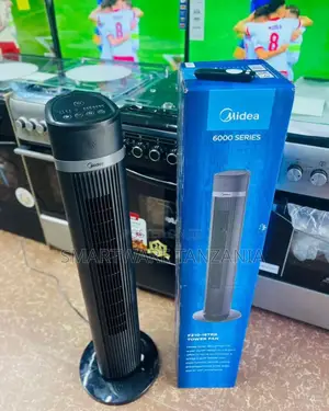 Midea Tower Fan With Multifunction Remote Control, 3 Modes