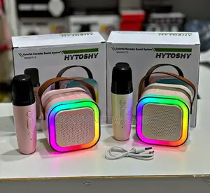 Karaoke Machine, Portable Bluetooth Speaker With Microphone