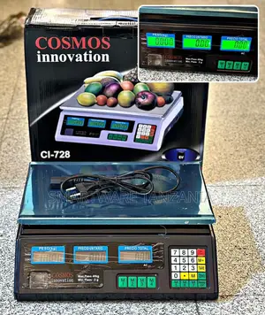 Food Produce Counting Weight Scale With Counting, Dual LCD