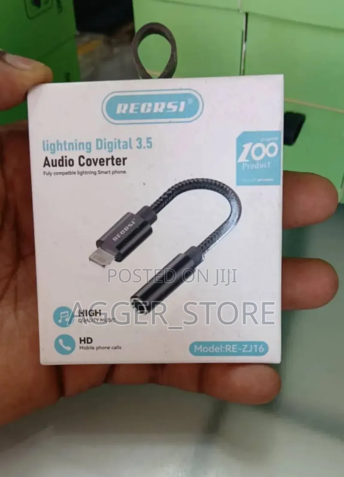 Lightning to 3.5 Aux Cable