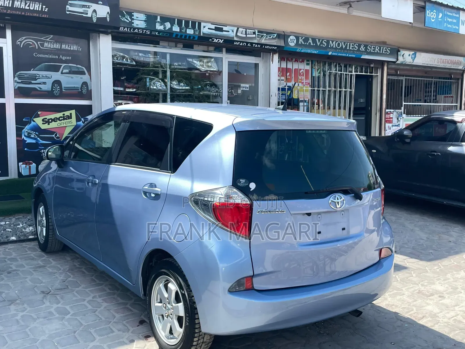 Toyota Ractis 1.5 AWD 2012 Blue