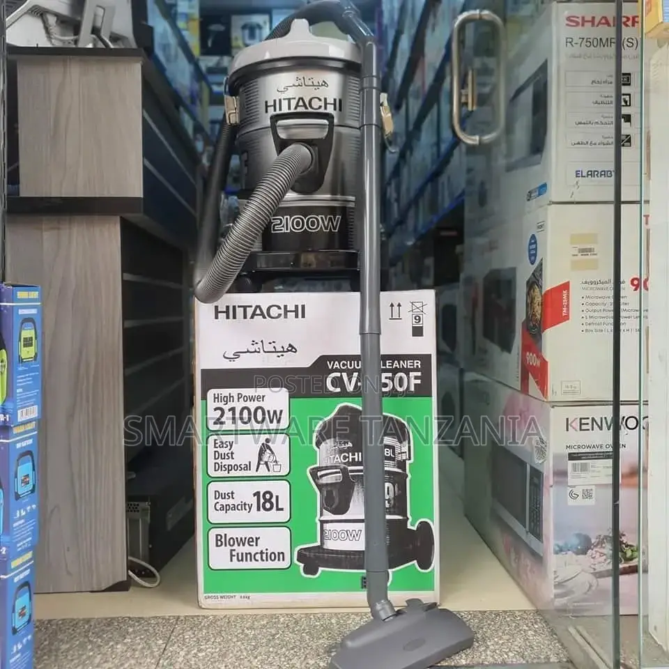 HITACHI Drum Vacuum Cleaner 18L With A Powerful Airflow