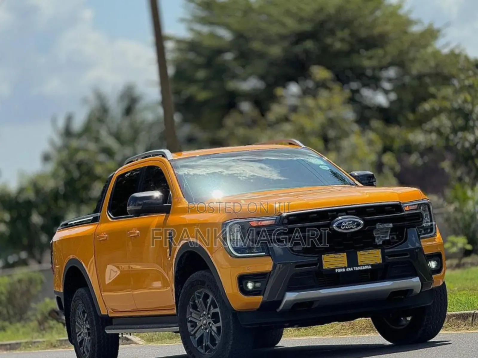 Ford Ranger Wildtrak 2023 Yellow